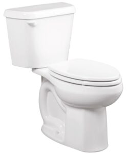 floor-mounted, bottom outlet, close-coupled, tank-type water closet or toilet